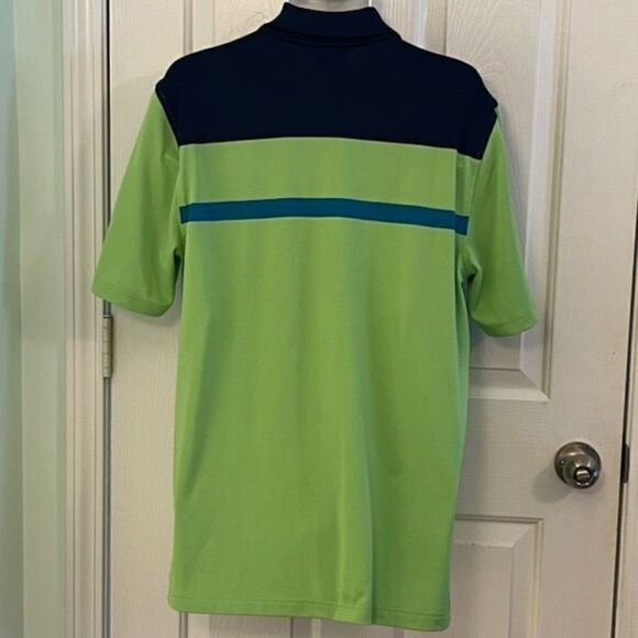Brooks Brother Bright Lime and Black  Polo Shirt. Size Large. - Picture 6 of 6